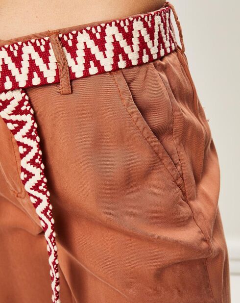 Pantalon Aaron terracota