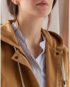 Parka légère en Toile de coton Vavin beige