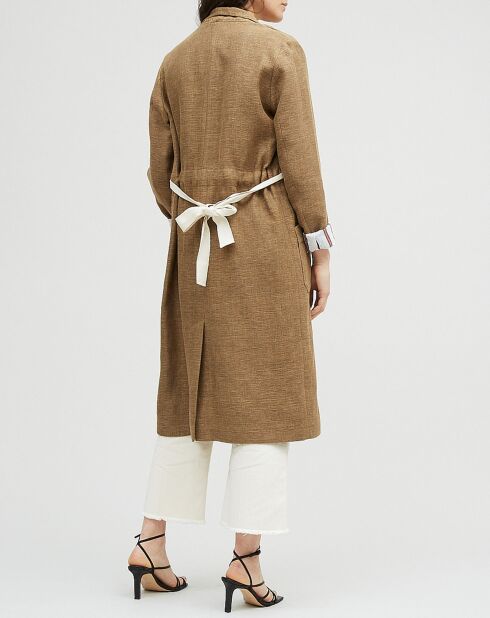 Manteau en Lin mélangé Irma camel