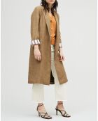 Manteau en Lin mélangé Irma camel