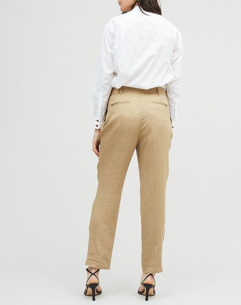 Pantalon en Lin mélangé Philou beige
