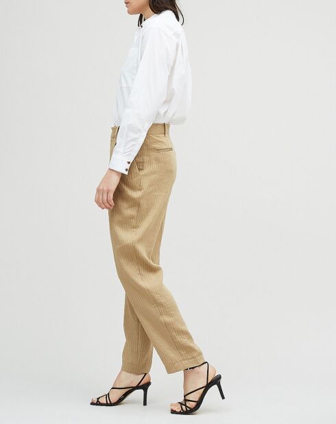 Pantalon en Lin mélangé Philou beige