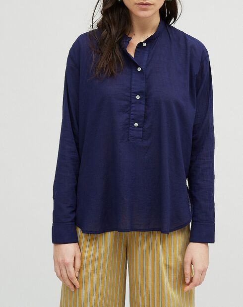 Blouse Bonita bleu marine