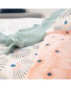 Parure housse de couette Mille blanche