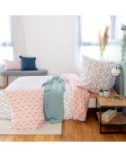 Parure housse de couette Mille blanche