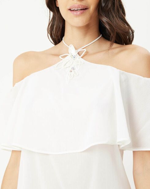 Robe Avant-Garden blanche