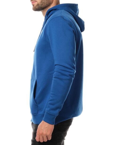 Sweat Elnath zippé bleu royal