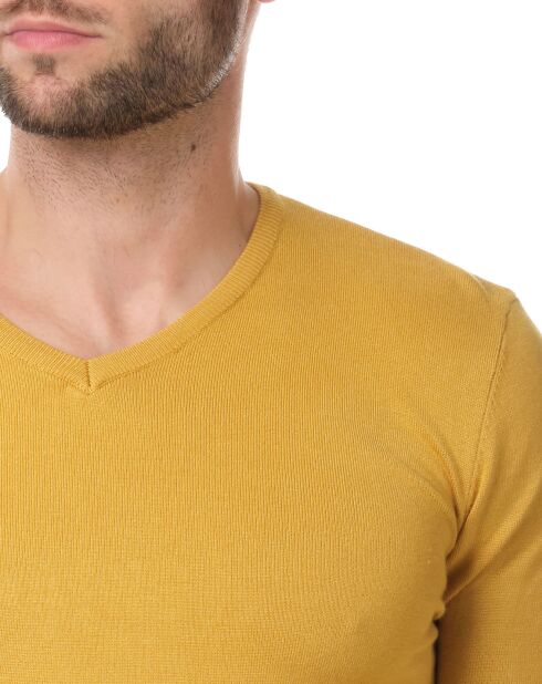 Maglione giallo Gienah