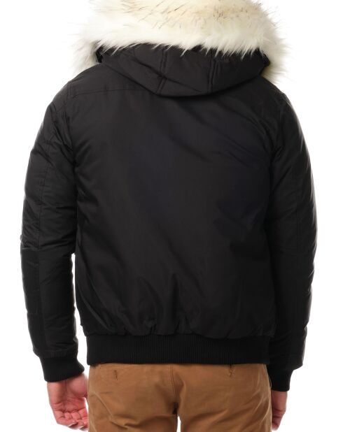 Zwarte parka Meissa