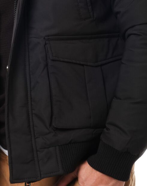 Schwarzer Parka Meissa