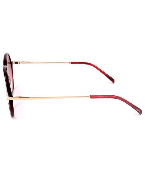 Lunettes de soleil Femme bordeaux