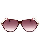 Lunettes de soleil Femme bordeaux