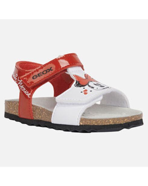 Sandales Chalki X Disney rouge/blanc