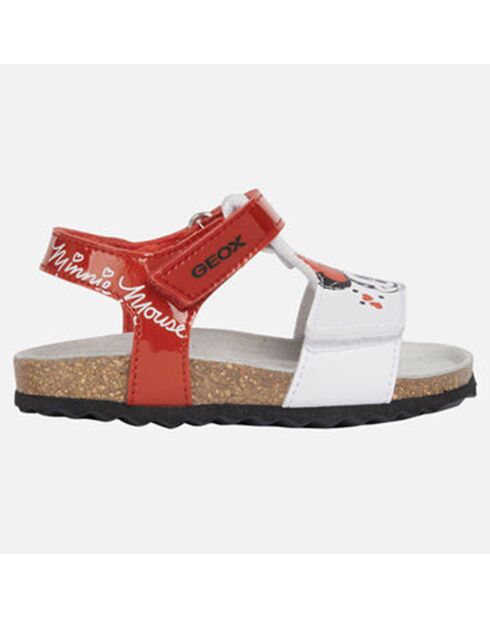 Sandales Chalki X Disney rouge/blanc
