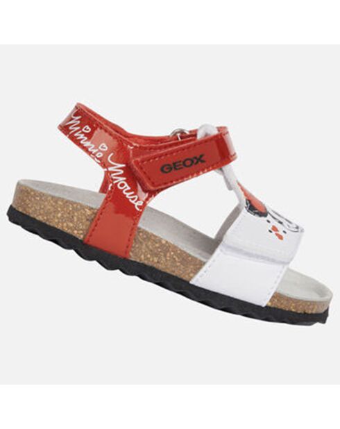 Sandales Chalki X Disney rouge/blanc