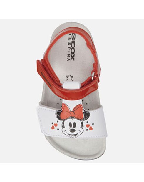 Sandales Chalki X Disney rouge/blanc