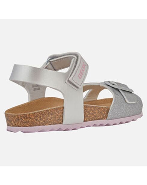 Sandales Adriel argentées