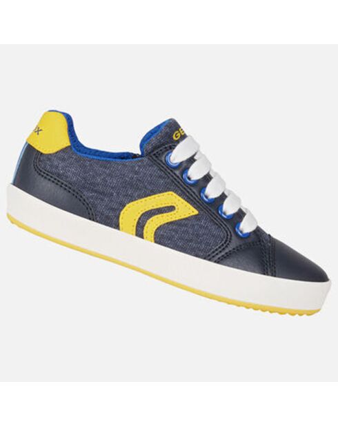 Sneakers Gisli bleu/jaune