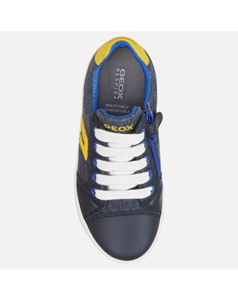 Sneakers Gisli bleu/jaune