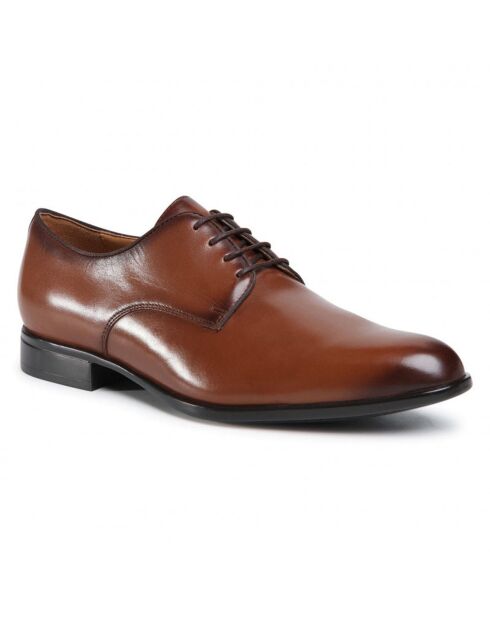 Derbies en Cuir Lacopo cognac