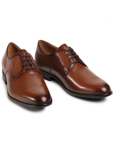 Derbies en Cuir Lacopo cognac