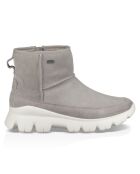 Boots en Velours de Cuir imperméable Palomar gris clair