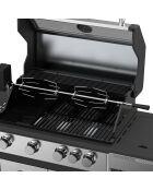Rotisserie-Set, 85 cm, schwarz/grau
