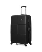 Maleta Miami Long Stay con 4 ruedas individuales, 75 cm, negra