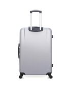 Miami Long Stay Koffer 4 Einzelräder 75 cm grau