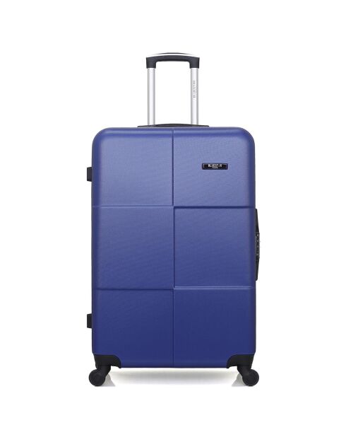 Miami Long Stay Koffer 4 Einzelräder 75 cm blau