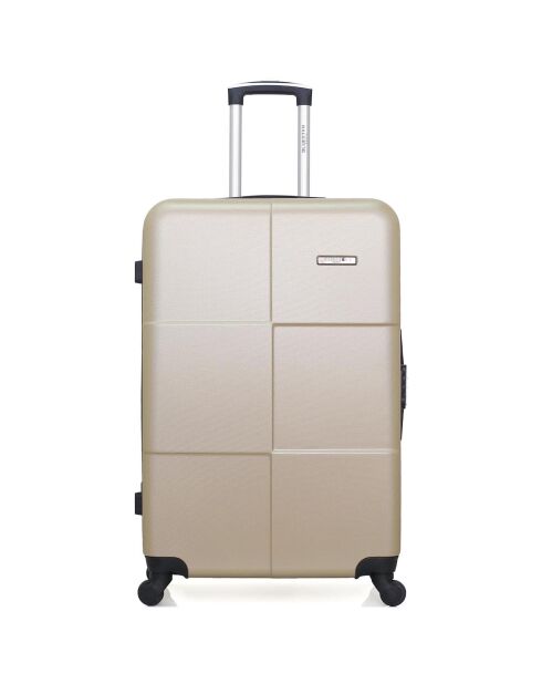 Miami Long Stay Koffer 4 enkele wielen 75 cm beige