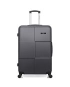 Miami Long Stay Koffer 4 Einzelräder 75 cm dunkelgrau