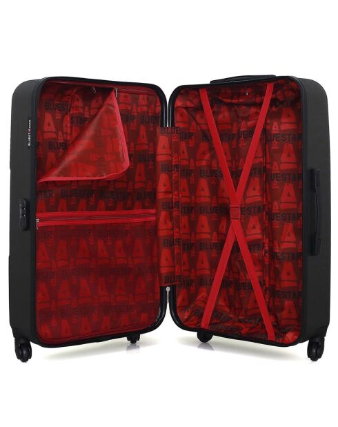 Miami eenwielige cabinekoffer met 4 wielen 55 cm donkergrijs