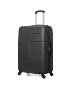 Miami Allradkoffer mit mittelhohem Halt, 65 cm, dunkelgrau