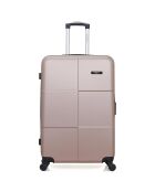 Miami 4-Rad-Kabinenkoffer mit Einzelrad 55 cm Roségold