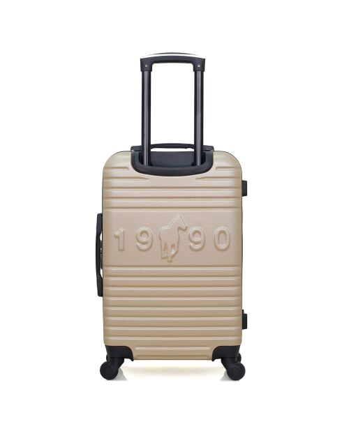 Fred Mittelgroßer Reisekoffer mit 4 Rädern, 65 cm, beige