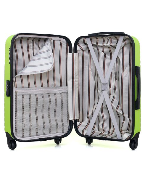 Valise Cabine 4 roues Fred 55 cm kaki