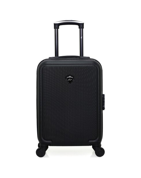 Valise Cabine 4 roues simples Dale 55 cm noire