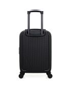 Valise Cabine 4 roues simples Dale 55 cm gris foncé