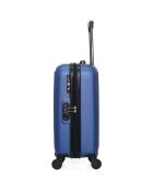 Valise Cabine 4 roues simples Dale 55 cm bleu marine