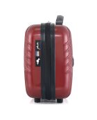 Vanity Peter rouge bordeaux -  21.5x30x16 cm