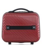Vanity Peter rouge bordeaux -  21.5x30x16 cm