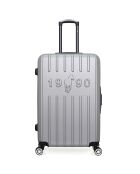 Valise Long Séjour 4 roues simples Archie 75 cm grise