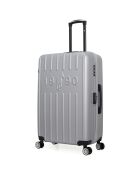 Valise Long Séjour 4 roues simples Archie 75 cm grise