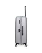 Valise Long Séjour 4 roues simples Archie 75 cm grise