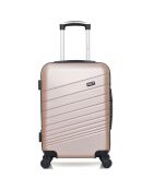 Maleta Tiger Long Stay con 4 ruedas individuales, 75 cm, oro rosa