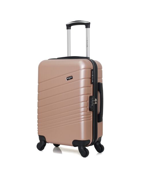 Tiger Mittelgroßer Reisekoffer mit 4 Rädern, 65 cm, Roségold