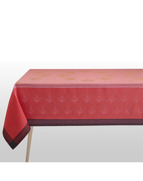 Nappe 100% Lin Cabaret flamingo