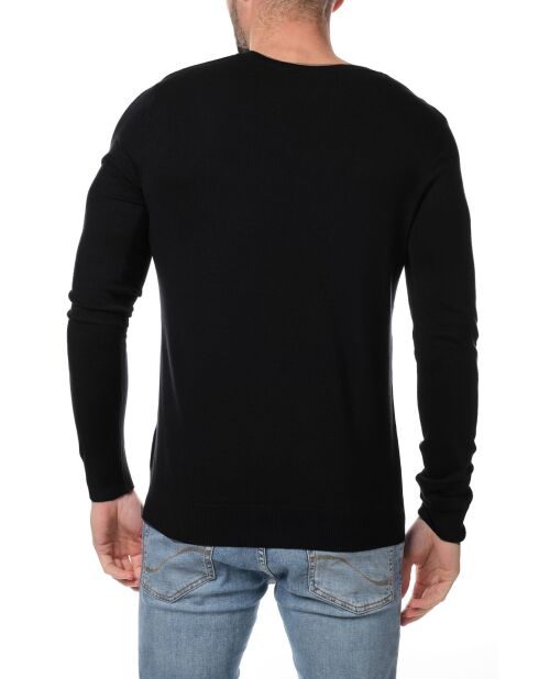 Pull col V Nohlan noir