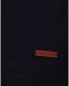 Pull col V Nohlan noir